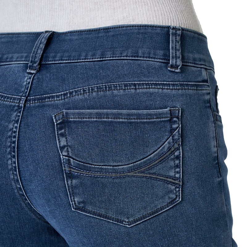 Riders by Lee Indigo Women's Ultra Soft Denim Capri, Sedona, 6 - Image 3